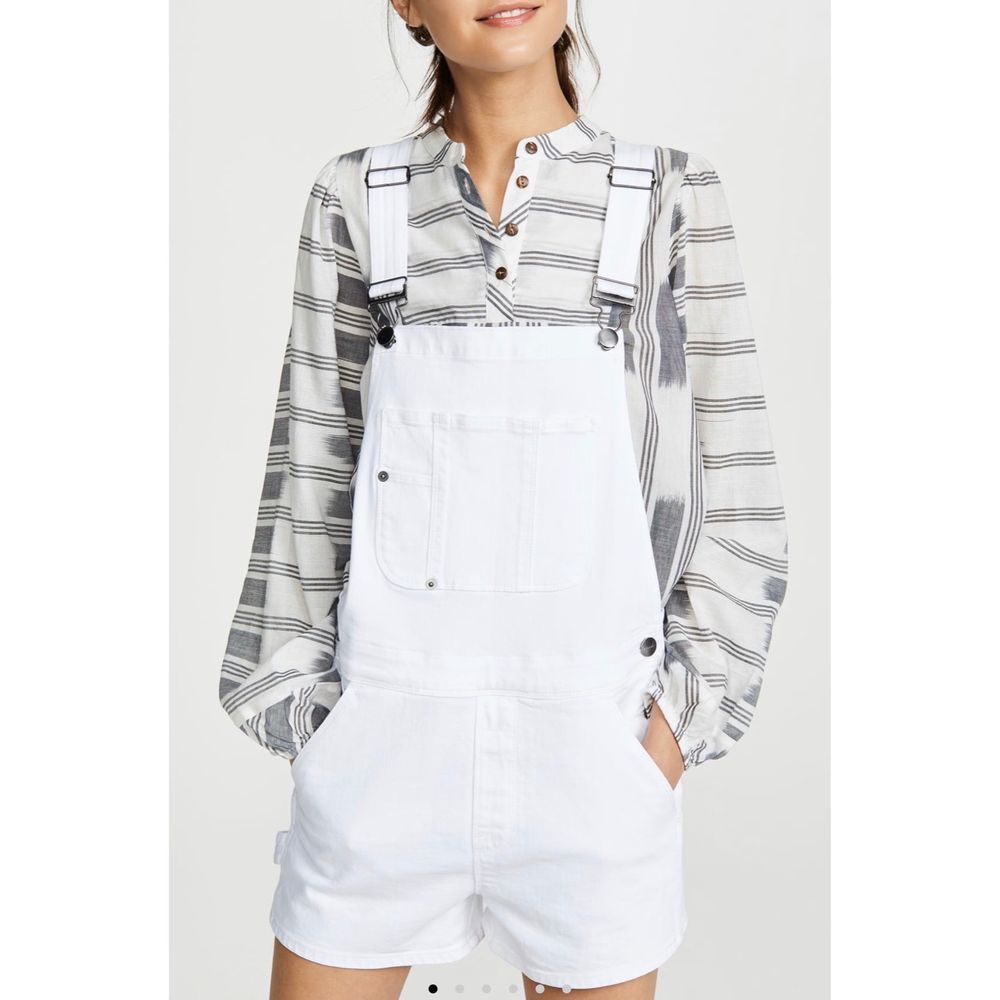 Frame overall shorts